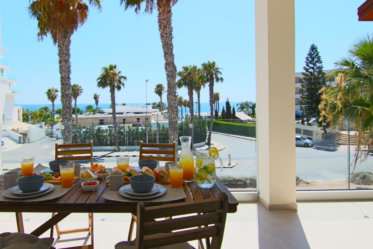 Phaedrus Living: Seaview Luxury Flat Limnaria 151 Lägenhet Paphos Exteriör bild